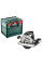 Акумуляторна ручна дискова пила Metabo KS 18 LTX 66 BL, 2 акб 18 В LiHD 8.0 Ah, з/п, кейс