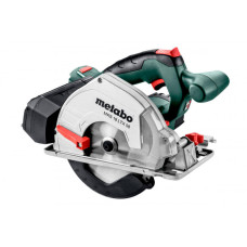 Акумуляторна ручна дискова пила по металу Metabo MKS 18 LTX 58, 2 акб 18 В LiHD 5.5 Ah, з/п, кейс