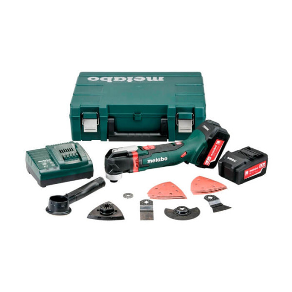 Акумуляторний універсальний різак Metabo MT 18 LTX, 2 акб 18 В Li-Power 5.2 Ah, з/п, кейс