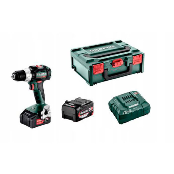 Акумуляторний дриль-шуруповерт Metabo BS 18 LT BL, 2 акб 18 В Li-Power 4.0 Ah, з/п, кейс