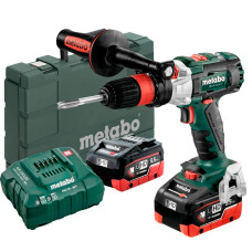 Акумуляторний різьбонарізник Metabo GB 18 LTX BL Q I, 2 акб 18 В LiHD 5.5 Ah, з/п, кейс