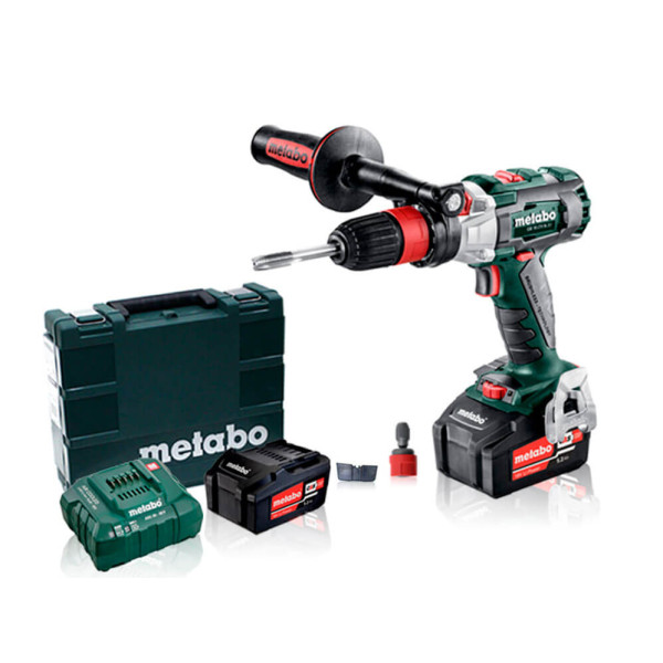 Акумуляторний різьбонарізчик Metabo GB 18 LTX BL Q I, 2 акб 18 В Li-Power 5.2 Ah, з/п, кейс