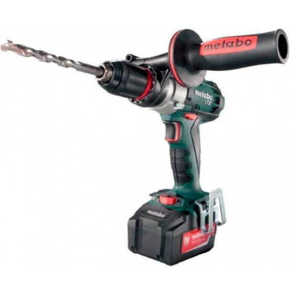 Акумуляторний ударний дриль Metabo SB 18 LTX Impuls, 2 акб 18 В Li-Power 4.0 Ah, з/п, кейс