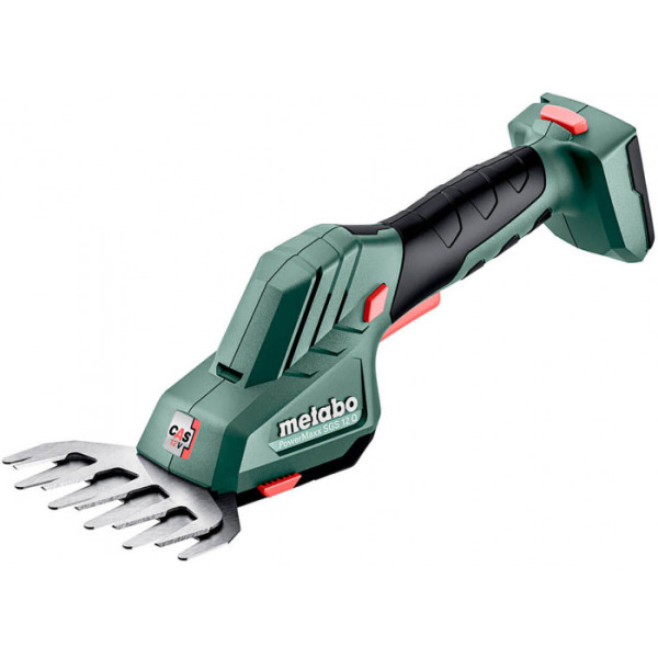 Акумуляторні ножиці для трави та кущів Metabo PowerMaxx SGS 12 Q, без акб в кейсі