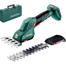 Акумуляторні кущові та газонні ножиці Metabo SGS 18 LTX Q, без акб в кейсі