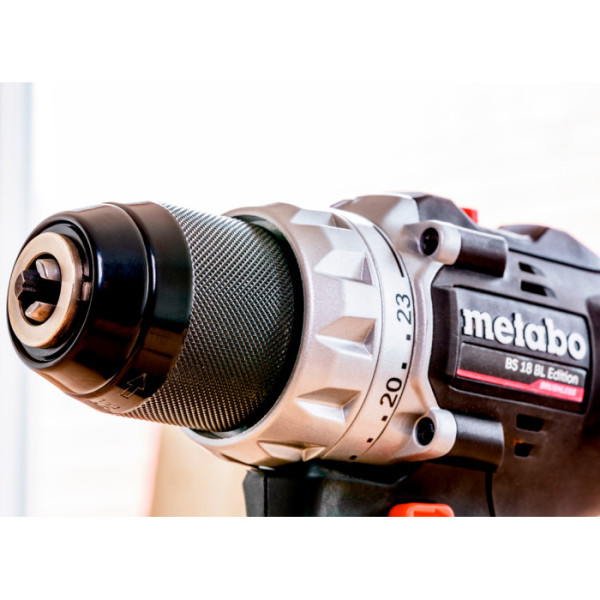 Акумуляторний дриль-шуруповерт Metabo BS 18 BL Edition, 1 акб LiPOWER 18 В 4.0 Ah, з/п SC 36