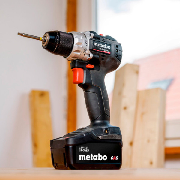 Акумуляторний дриль-шуруповерт Metabo BS 18 BL Edition, 1 акб LiPOWER 18 В 4.0 Ah, з/п SC 36