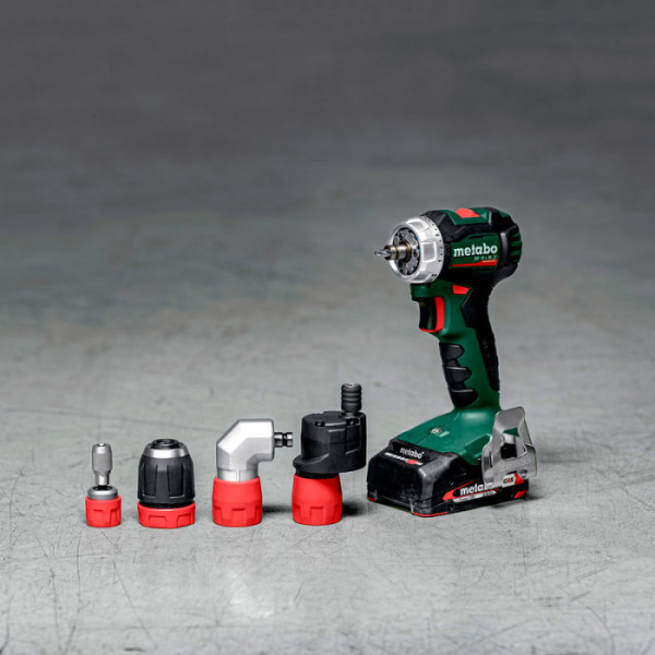 Акумуляторний дриль-шурупокрут Metabo BS 18 L BL Q, 2 акб LiPOWER 18 V 2 Ah, з/п SC 30 в MetaBOX 145