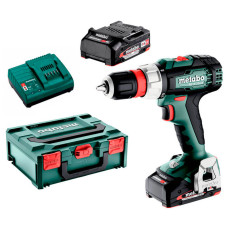 Акумуляторний дриль-шуруповерт Metabo BS 18 L Quick, 2 акб 18V Li-Power 2.0Ah, з/п, кейс