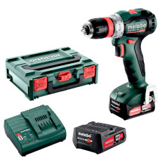 Акумуляторний дриль-шуруповерт Metabo PowerMaxx BS 12 BL Q, 2 акб Li-Power 12V 2 Ah, з/п в MetaBox 118