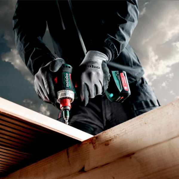 Акумуляторний дриль-шуруповерт Metabo PowerMaxx BS 12 BL Q, 2 акб Li-Power 12V 2 Ah, з/п в MetaBox 118