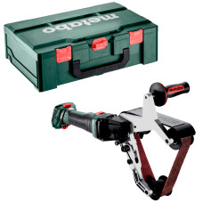 Акумуляторна стрічкова шліфмашина для труб Metabo RBVB 18 LTX BL 180, без акб в MetaBOX 185 XL