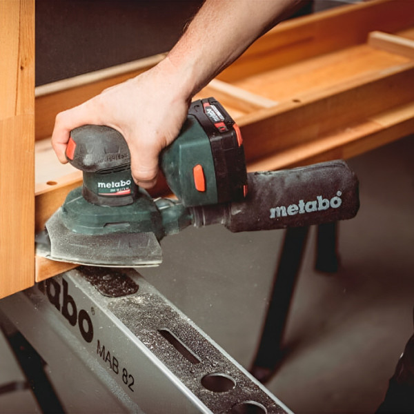 Акумуляторна мультишліфмашина Metabo SM 18 LTX BL, без акб та з/п, в кейсі metaBOX 215