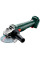 Акумуляторна кутова шліфувальна машина Metabo W 18 7-115, без акб