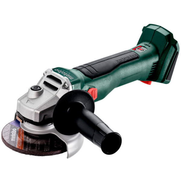 Акумуляторна кутова шліфмашина Metabo W 18 L BL 9-115, без акб