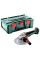 Акумуляторна кутова шліфмашина Metabo WB 18 LTX BL 15-180 Quick, без акб в MetaBOX 165 L