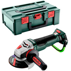 Акумуляторна кутова шліфмашина Metabo WPBA 18 LTX BL 15-125 Quick DS, без акб в MetaBOX 165 L