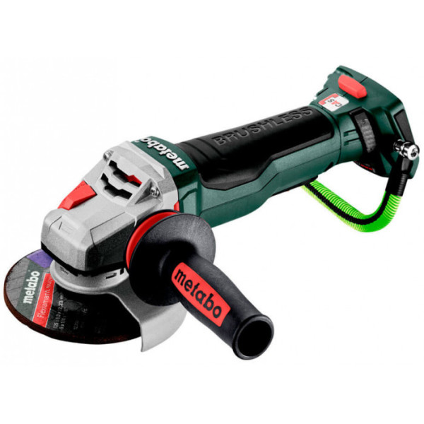 Акумуляторна кутова шліфмашина Metabo WPBA 18 LTX BL 15-125 Quick DS, без акб в MetaBOX 165 L