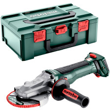 Акумуляторна кутова шліфмашина Metabo WVBF 18 LT BL 11-125 Quick, без акб в MetaBOX 165 L