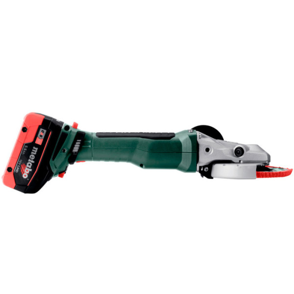 Акумуляторна кутова шліфмашина Metabo WVBF 18 LT BL 11-125 Quick, без акб в MetaBOX 165 L