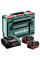 Комплект 2 акумулятори Metabo LiHDX 18V 8 Ah 18V і зарядний пристрій ASC 290 в metaBOX 145