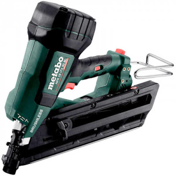Акумуляторний цвяхозабивач Metabo NFR 18 LTX 90 BL, без акб в MetaBOX 340