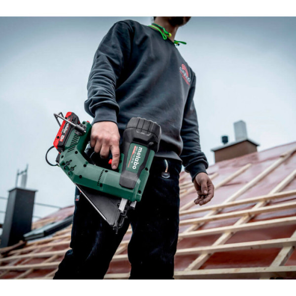 Акумуляторний цвяхозабивач Metabo NFR 18 LTX 90 BL, без акб в MetaBOX 340