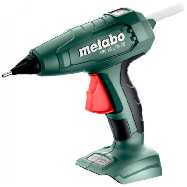 Акумуляторний клейовий пістолет Metabo HK 18 LTX 20, без акб, з 5 стрижнями в MetaBOX 145