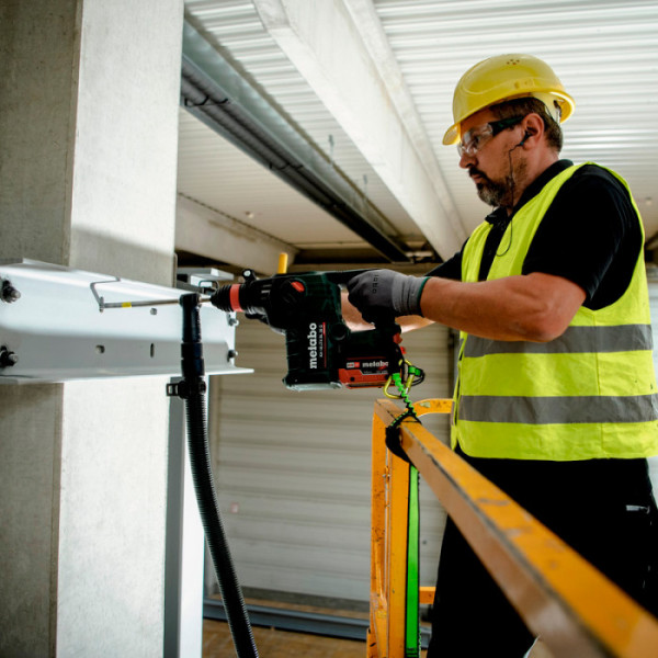 Акумуляторний перфоратор Metabo KH 18 LTX BL 35 Q, 2 акб LiHD 18 V 5.5 Ah, з/п ASC 145 AIR Cooled в MetaBOX 185 XL