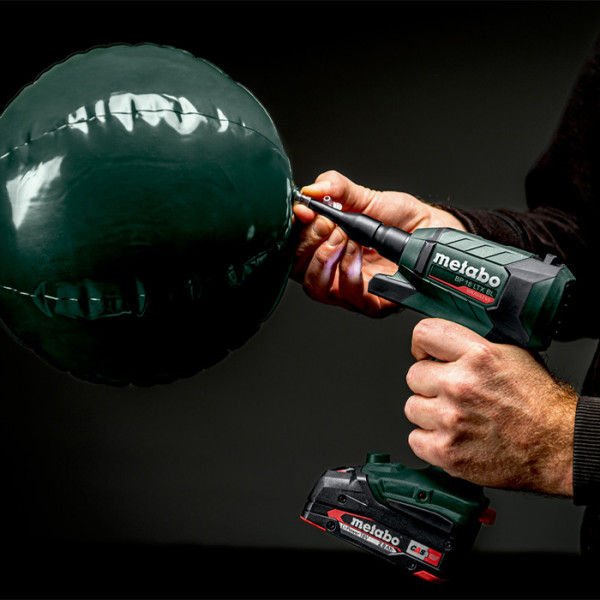 Акумуляторний продувний пістолет Metabo BP 18 LTX BL, без акб та з/п, комплект насадок