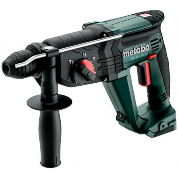 Набір акумуляторних інструментів Metabo: болгарка W 18 7-125, перфоратор KH 18 LTX 24, 2 акб 18V 4 Ah, з/п ASC 55 в сумці