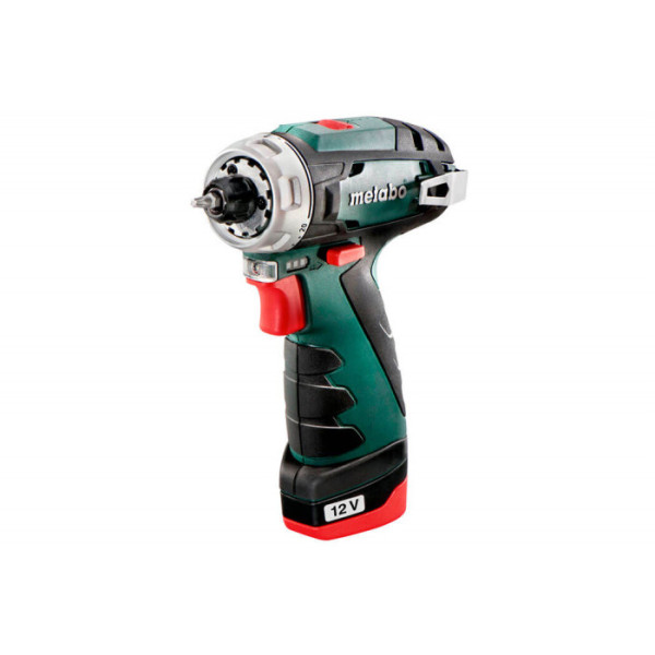 Акумуляторний дриль-шуруповерт Metabo POWERMAXX BS BASIC SET, 3 акб 12 В Li-Power 2.0 Ah, з/п, кейс