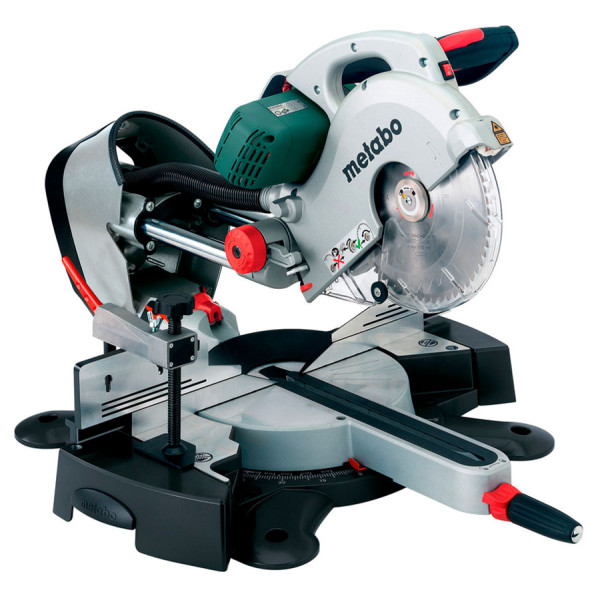 Акумуляторна пила торцювальна Metabo KGS 18 LTX 216 з 2 акб LiHD 18V 8Ah