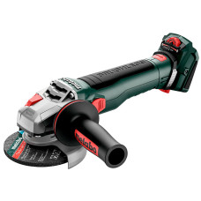 Акумуляторна кутова шліфмашина Metabo WVB 18 LT BL 11-115 Quick безщіткова, без акб і з/в, в metaBOX 165 L