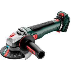 Акумуляторна кутова шліфмашина Metabo WVB 18 LT BL 11-125 Quick безщіткова, без акб і з/п, в metaBOX 165 L