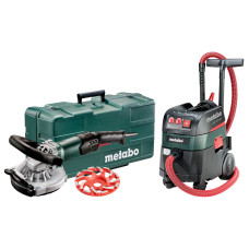 Шліфувальна машина по бетону Metabo RSEV 19-125 RT Concrete + ASR 35 M ACP
