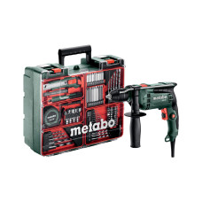Мобільна майстерня з дрилем Metabo SBE 650 в пластиковому кофрі
