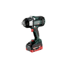 Акумуляторний ударний гайковерт Metabo SSW 18 LTX 1750 BL, 2 акб 18 В LiHD 5.5 Ah, з/п, кейс