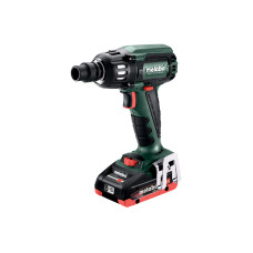 Акумуляторний ударний гайковерт Metabo SSW 18 LTX 400 BL, 2 акб 18 В LiHD 4.0 Ah, з/п, кейс