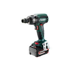 Акумуляторний ударний гайковерт Metabo SSW 18 LTX 400 BL, 2 акб 18 В Li-Power 4.0 Ah, з/п, кейс