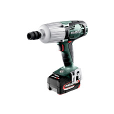 Акумуляторний ударний гайковерт Metabo SSW 18 LTX 600, 2 акб 18 В Li-Power 5.2 Ah, з/п, кейс