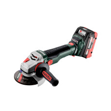 Акумуляторна кутова шліфмашина Metabo WB 18 LTX BL 15-125 Quick, 2 акб 5.5 Ah, з/в ASC 145 в Metabox 165 L