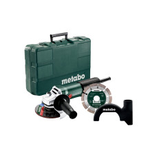 Кутова шліфувальна машина Metabo WEV 850-125 Set в пластиковому кофрі