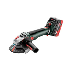 Акумуляторна кутова шліфмашина Metabo WVB 18 LT BL 11-125 Quick, 2 акб LiHD 5.5Ah, з/п ASC 145, в metaBOX 165 L